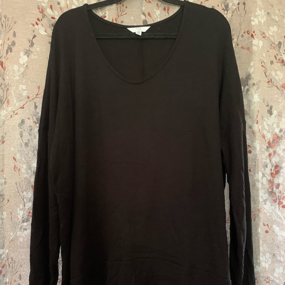 Warm v-neck sweater!